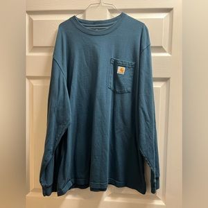 Men’s Carhartt Long Sleeve Pocket Tee NWOT